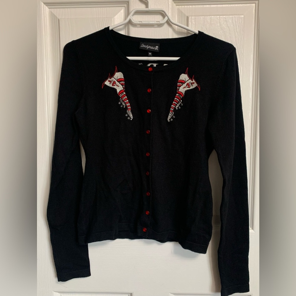 NWOT Sourpuss cardigan